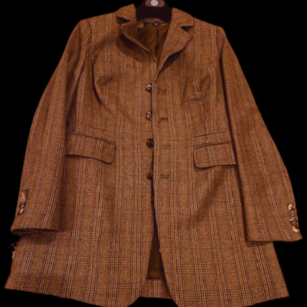 Carlisle Plaid Walker Coat